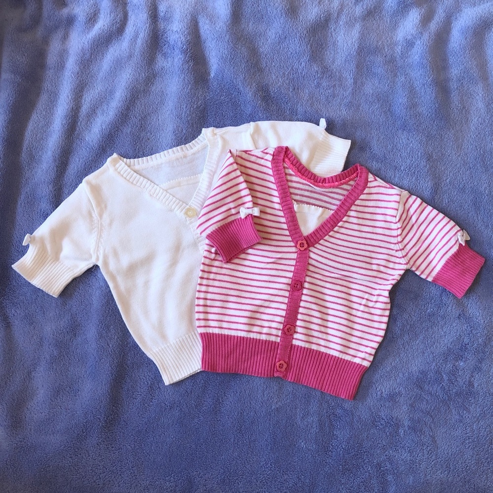 Children’s place Girls short sleeve sweater bundle